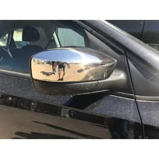 Cubiertas de Espejos Sedan (2 uds, Acero Inoxidable)