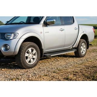 Estribos Laterales Maya V1 (2 uds., Aluminio) Mitsubishi L200 2015-2024 foto 1