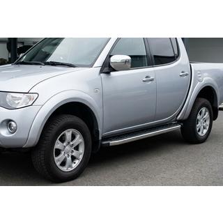 Estribos Laterales BlackLine (2 uds, Aluminio) Fiat Fullback 2016- foto 1