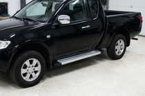 Fiat Fullback 2016- Estribos Laterales Maya V2 (2 uds., Aluminio) foto 1