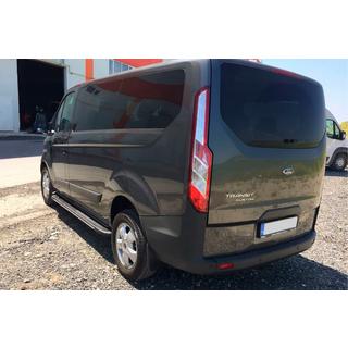 Estribos laterales Bosphorus Grey (2 uds., aluminio) Ford Custom 2013-2022 foto 3