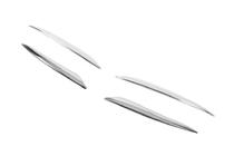 Mercedes E-class W213 2016-2023 Cubiertas laterales de acero inoxidable para parachoques delantero 2016-2019 foto 4