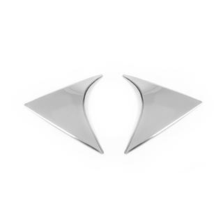 Moldura triangular cromada para tapa de maletero (acero inoxidable) foto 3