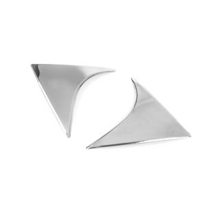 Moldura triangular cromada para tapa de maletero (acero inoxidable) foto 4