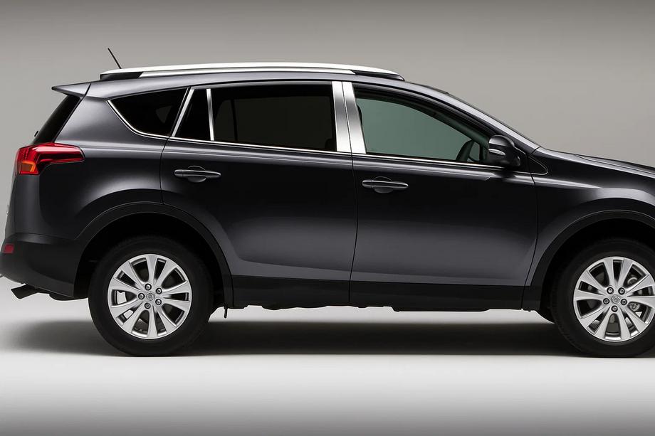 Toyota Rav 4 2013-2018 Molduras de Acero Inoxidable para Pilares de Puerta (8 uds) Image