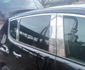 Peugeot 3008 2008-2016 Cubiertas de pilares en acero inoxidable foto 1