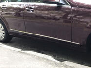 Mercedes C-class W204 2007-2015 Cubiertas de Molduras de Puerta en Acero Inoxidable (6 uds) foto 6