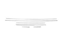 Mercedes C-class W204 2007-2015 Cubiertas de Molduras de Puerta en Acero Inoxidable (6 uds) foto 3