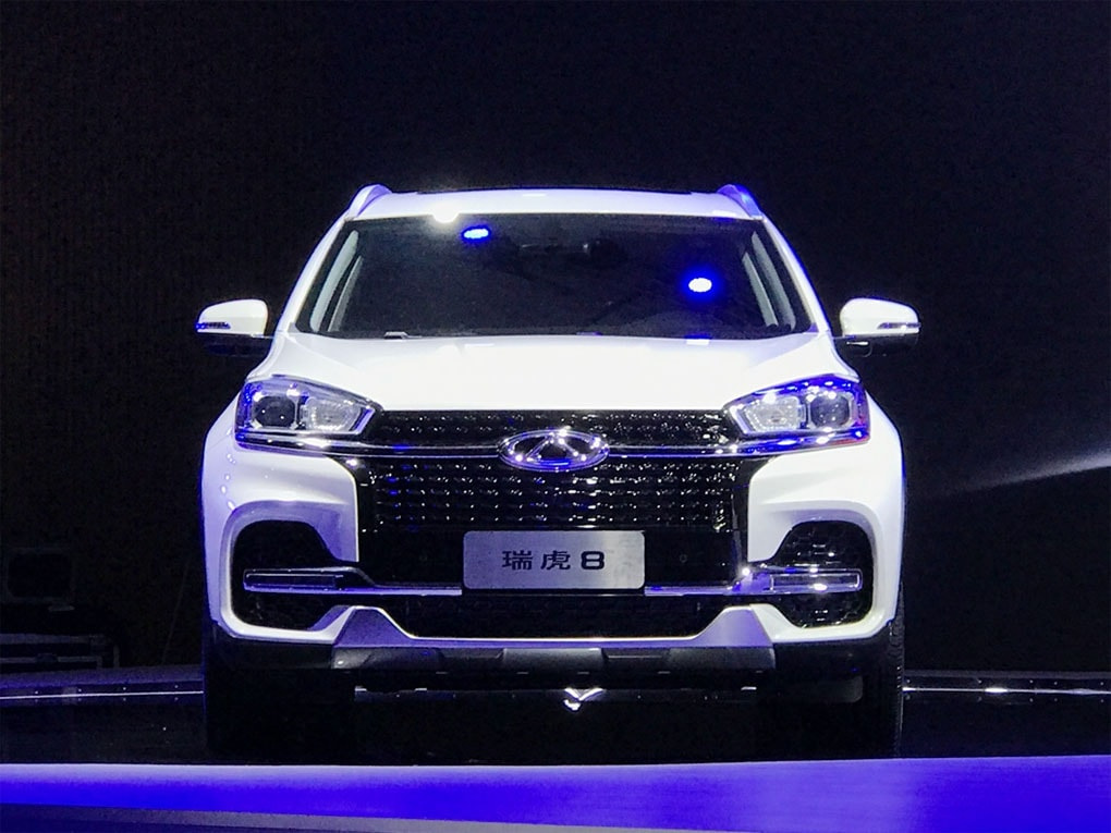 Siete pasajeros crossover Chery Tiggo 8