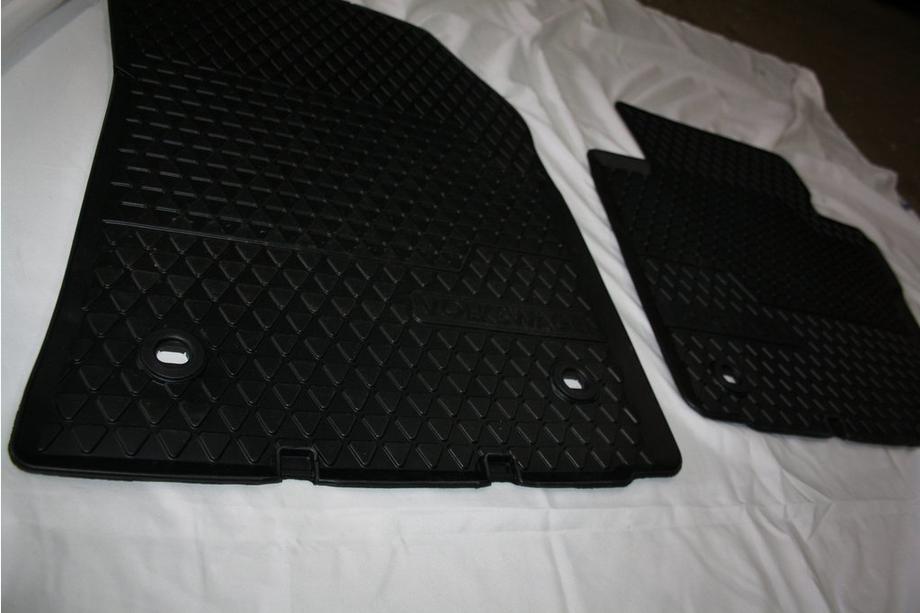 Volkswagen Caddy 2010-2015 Alfombrillas de goma (2 uds., Original) Foto 2
