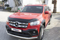 Mercedes X class 2017-2020 Deflector de capó (EuroCap) foto 12