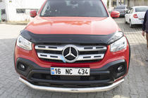 Mercedes X class 2017-2020 Deflector de capó (EuroCap) foto 14