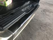 Mercedes Vito W639 2004-2014 Protector de Parachoques Trasero Cromo Negro (OmsaLine, Acero Inoxidable) foto 3