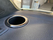 Volkswagen T6 2015-2024 Cubierta para portavasos (2 uds., Cromo negro) foto 1
