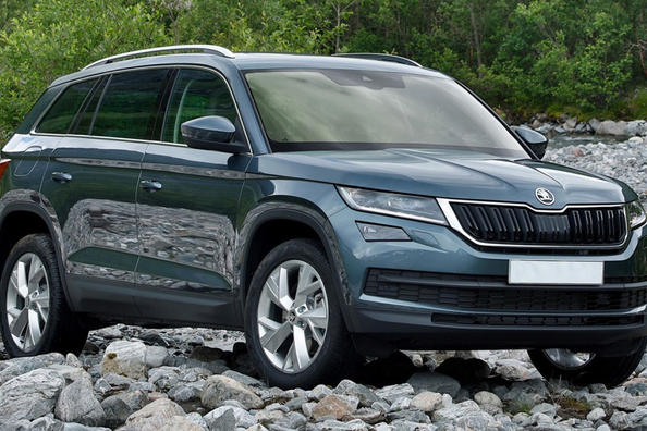El examen de cruce Skoda Kodiaq