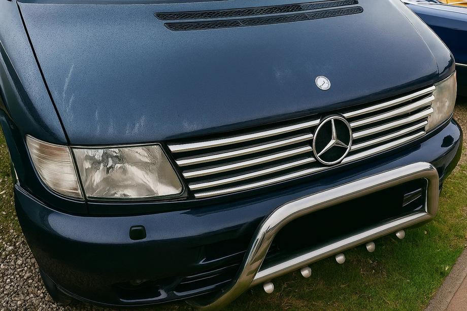 Mercedes Vito W638 1996-2003 Cubiertas de Parrilla Cromadas (V-class, Acero Inoxidable) Image