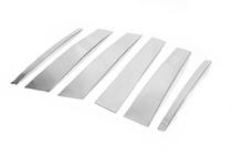 Mercedes GL class X164 2006-2012 Molduras de Acero Inoxidable para Pilares de Puerta (6 uds) foto 5