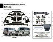 Mercedes G сlass W463 1990-2018 Kit de carrocería completo (bajo pedido según catálogo) foto 4