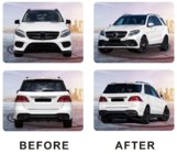 Mercedes GLE/ML сlass W166 2011-2018 Kit de carrocería GLE63 AMG (con difusor trasero) foto 2
