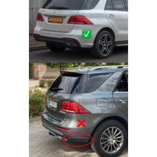 Kit de carrocería GLE63 AMG (con difusor trasero) foto 4