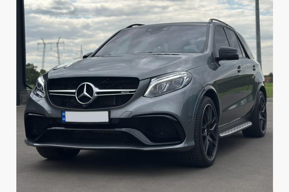 Mercedes GLE/ML сlass W166 2011-2018 Kit de carrocería GLE63 AMG (con difusor trasero) Image