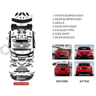 Kit de Carrocería (A45 AMG) Mercedes A-class W176 2012-2018 foto 3