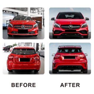 Kit de Carrocería (A45 AMG) Mercedes A-class W176 2012-2018 foto 2