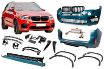 BMW X5 F15 2013-2018 Kit de carrocería con sistema de escape (X5M) foto 3