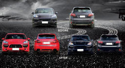 Porsche Cayenne 2010-2017 Kit de carrocería completo (2010-2015, GTS) foto 2