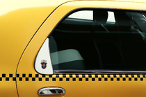 Fiat Albea 2002-2012 Moldura Triangular de Ventana Cromada (Acero Inoxidable) foto 2