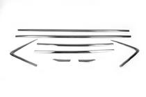 Opel Mokka 2012-2021 Molduras Exteriores de Ventanas Acero Inoxidable (8 pcs) foto 2