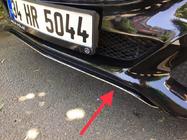Mercedes C-class W205 2014-2021 Protector de Parachoques de Acero Inoxidable foto 2