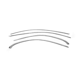 Molduras superiores de ventana acero inoxidable Mercedes C-class W205 2014-2021 foto 2