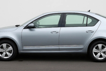 Skoda Octavia III A7 2013-2019 Molduras de Puerta (SD/SW, Acero Inoxidable) foto 1