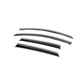 Deflectores de ventana con moldura cromada (4 uds, Niken) Hyundai I-30 2017- foto 2