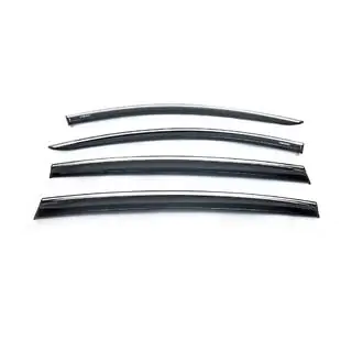 Deflectores de Ventana con Moldura Cromada HB (4 uds, Niken) foto 2