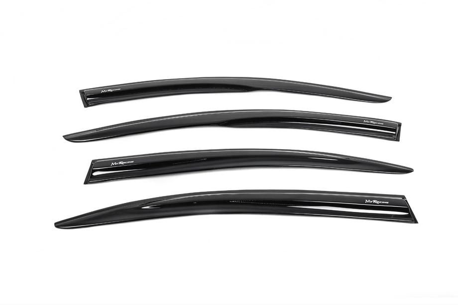 Skoda Octavia II A5 2006-2010 Deflectores de Ventana LiftBack (4 uds, MyRacing) Foto 1
