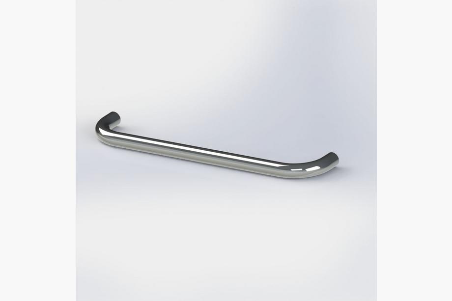 Mitsubishi L200 2006-2015 Protector Trasero AK007 (Acero Inoxidable) Foto 2