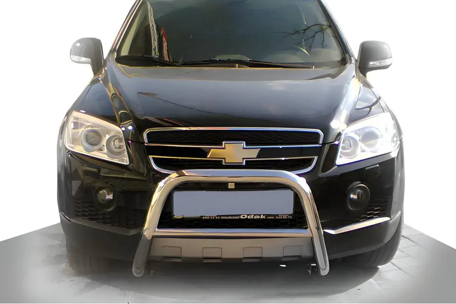 Chevrolet Captiva 2006-2019 Defensa Delantera WT005 (Acero Inoxidable) Image