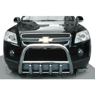 Defensa Delantera QT006 (Acero Inoxidable) Chevrolet Captiva 2006-2019 foto 1