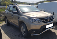 Renault Duster 2008–2017 Defensa Delantera ST012 (Acero Inoxidable) foto 3