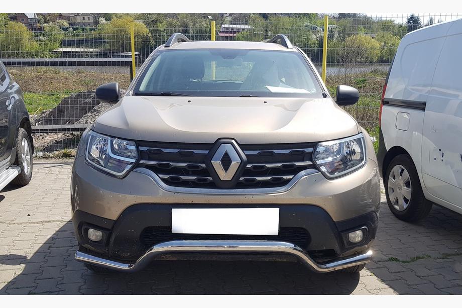 Renault Duster 2008–2017 Defensa Delantera ST012 (Acero Inoxidable) Image