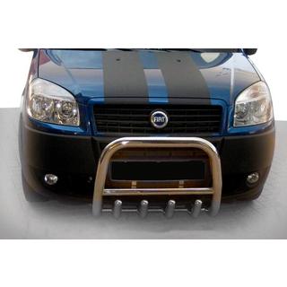 Defensa Delantera QT006 (Acero Inoxidable) Fiat Doblo I 2005-2010