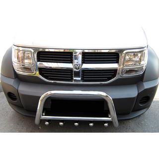 Defensa Delantera QT006 (Acero Inoxidable)