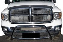 Dodge RAM (DR/DH/D1/DC/DM) 2002–2009 Defensa Delantera WT005 (Acero Inoxidable) foto 1