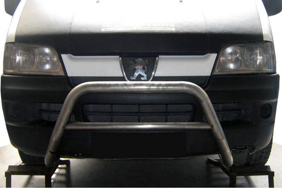 Fiat Ducato 1995-2006 Defensa Delantera WT005 (Acero Inoxidable) Image