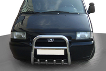 Citroen Jumpy 1996-2007 Defensa Delantera QT006 (Acero Inoxidable) foto 1