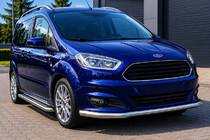 Ford Courier 2014-2023 Defensa Delantera ST008 (Acero Inoxidable) foto 1