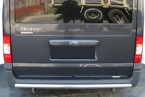 Ford Transit 2000–2014 Protector Trasero AK002 (Acero Inoxidable) foto 1