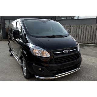 Defensa Delantera ST014 (Acero Inoxidable) Ford Custom 2013-2022